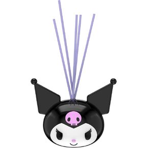 Hello Kitty Ceramic Reed Diffuser Set – Lavender Scent, Includes 120ml Oil & 5 Reed Sticks, Cute Pink Bow Design for Home, Office, or Gift