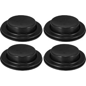 X AUTOHAUX 4 Pcs Universal Rubber Housing Seal Cap Dust Cover ID 80mm Car Headlight Dust Cover Waterproof Dustproof Shell Cap