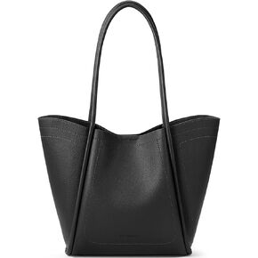 BOSTANTEN Purses for Women Trendy Travel Shoulder Bag Ladies Designer Tote Handbag 2025 Summer (11.4" x 3" x 12.2")