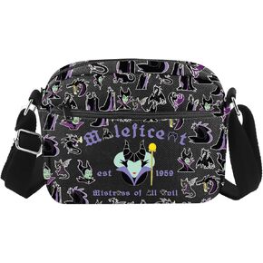 FOTAP Villains Queen Crossbody Bag Villains Fan Gift Est 1959 Shoulder Bag Evil Queen Gift (Male CB)