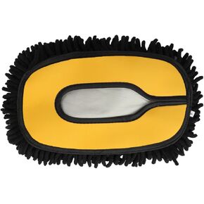 Car Wash Brush with Long Handle, 15°Curved Car Cleaning Brush with Replaceable Head Cover, Truck Washing Brushwith Telescopic Handle Wash Mop Kit 5PCS in Kuwait