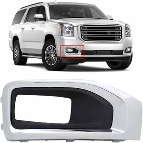 Fog Light Cover Bezel Trim Fit for GMC Yukon 2015 2016 2017 2018 2019 2020 (Right Side)