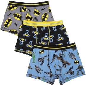 BioWorld Men للبالغين البالغين Batman Boxer موجز داخلي 3 حزمة