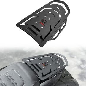 رف الأمتعة الخلفي Kemimoto للدراجات النارية متوافق مع Sportster S RH1250 2021-2024 2025 رف أمتعة دراجة نارية تخزين خلفي الذيل أسود