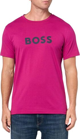 BOSS Men's Big Logo Cotton T-Shirt in Saudi Arabia