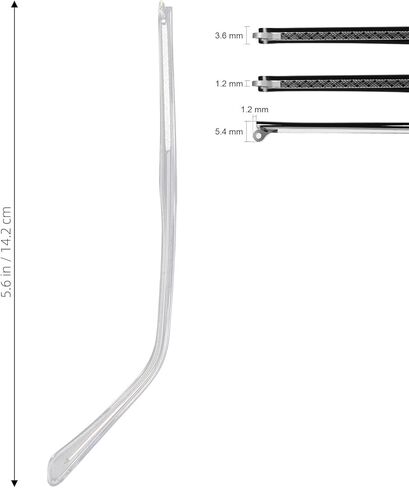 أذرع استبدال النظارات المعدنية مع البراغي وأدوات التثبيت ، مجموعة إصلاح النظارات للنظارات الشمسية للنظارات (زوج واحد ، شفاف) in Kuwait