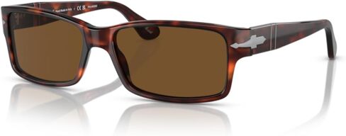 Persol PO2803S Rectangle Sunglasses for Men + Bundle with Designer Iwear Eyewear Kit in Saudi Arabia