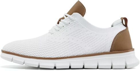 Men's Casual Oxfords Shoes Fashion Mesh Business Walking Work Dress Sneakers Comfortable Lightweight in Kuwait