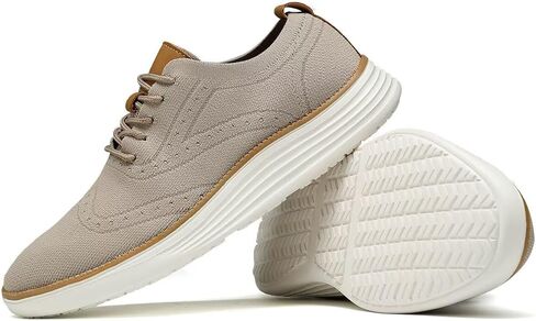 Men's Casual Oxfords Shoes Fashion Mesh Business Walking Work Dress Sneakers Comfortable Lightweight in Kuwait