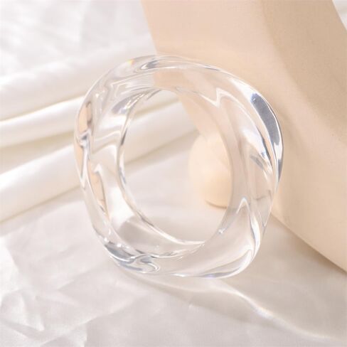 Sither Chunky Acrylic Bracelet for Women Cuff Bangle Bracelet Colorful Irregular Wide Bracelet for Halloween Christmas Gift in Saudi Arabia