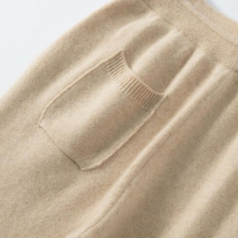 Women's Cashmere and Wool Blend Casual Knit Long Sleeve Thickening Type Hoodie Sweater and Pants Set, 2 Pieces, in Saudi Arabia