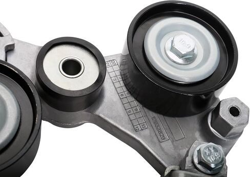 126663047 تجميع موتر حزام محرك مع البكرة وحزام السربنتين 7pk1290 لـ Chevy Malibu 08-10/13-14 لـ Chevy Impala 14 لـ Saturn Aura/Vue 07-09 لـ Buick Lacrosse/Regal 12-16 L4 2.4L 2.4L in Saudi Arabia