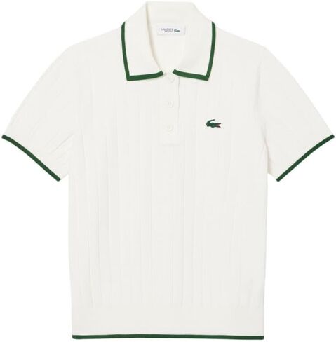Lacoste Women's Short Sleeved Polo Collar Golf Sweater in Saudi Arabia