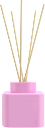 Hello Kitty Halloween Ceramic Reed Diffuser Set – Cinnamon Scent, Includes 120ml Oil & 5 Reed Sticks, Cute Black and Gold Pumpkin Design for Home, Office, or Gift in Kuwait