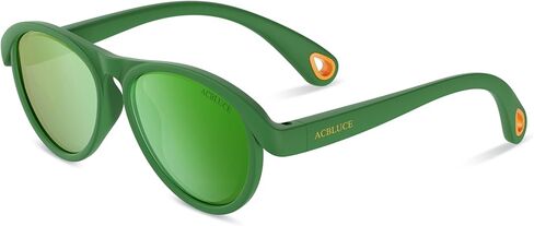 Baby Sunglasses Skin Feel Frame Polarized UV Protection Kids Glasses for Toddler Infant Boys Girls Age 0-24 Months in Saudi Arabia