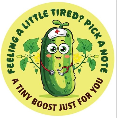 Nurse Appreciation Gifts - Pickle Nursing Gifts - Funny Gift for New Nurse, CNA, RN Nurses - Graduation Giftss, Birthday Present - Decor Jar with 60 Appreciation Cards in Kuwait