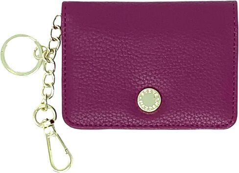 Steve Madden Bfold Clip On Card Case Wallet with Keyring (Violet Smoke) in Saudi Arabia