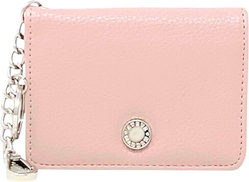 Steve Madden Bfold Clip On Card Case Wallet with Keyring (Violet Smoke) in Saudi Arabia