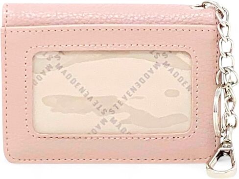 Steve Madden Bfold Clip On Card Case Wallet with Keyring (Violet Smoke) in Saudi Arabia