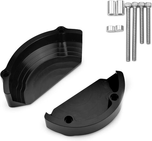 Motorcycle Engine Cover Protection Case Stator Crank Case Cover Compatible with Honda CB1100/EX/RS CB1300SF/ABS CB1300SB/ABS CB1300ST X4/LD (Black) in Saudi Arabia