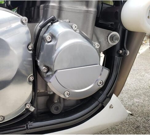 Motorcycle Engine Cover Protection Case Stator Crank Case Cover Compatible with Honda CB1100/EX/RS CB1300SF/ABS CB1300SB/ABS CB1300ST X4/LD (Black) in Saudi Arabia