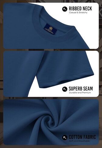 القمصان الضخمة ذات الحجم الثقيل طاقم القطن على الرقبة تمتد أزياء الصيف قمم تي شيرت سميكة (S-XXL) in Saudi Arabia