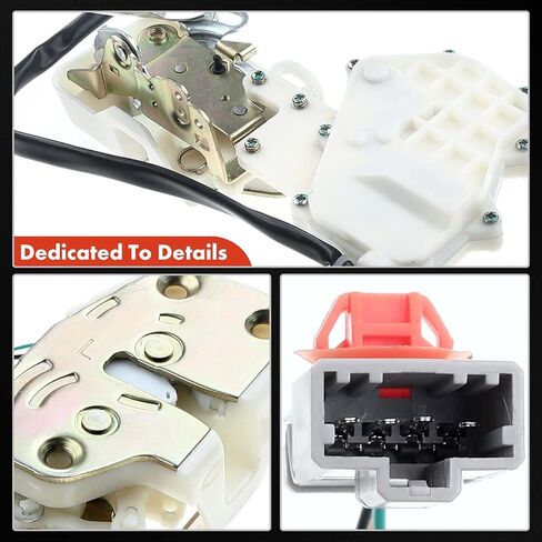 A-Premium Door Latch Lock Actuator Compatible with Honda Vehicles - Civic 1996 1997 1998 1999 2000, Sedan, with Manual Locks - Front Left Driver Side, Replace# 72150S04A02 in Saudi Arabia