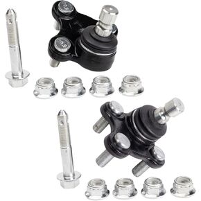 TRQ Front Lower Ball Joint Set Compatible with 2015-2017 Hyundai Sonata 2016-2020 Tucson 2016-2019 Kia Optima 2017-2020 Sportage
