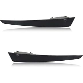 Front Turn Signal Marker Light Housing Compatible with Acura TL 2009-2011, [DOT] Side Marker Lights Cover [No Bulbs], Replace OEM #33301TK4A01, 33351TK4A01, AC2533103, AC2532103, Clear Lens