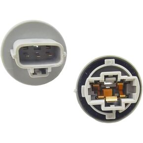 DSkoiph 1 Pair Turn Signal Light Socket Assembly Compatible With Toyota Camry Corolla Sequoia Tacoma 9007560060 90075-60060