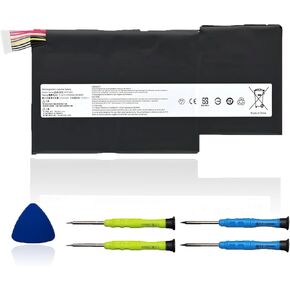 BTY-M6J Laptop Battery Compatible with MSI GS63 7RE-009CN 018CN GS63VR 6RF-016CN 095CN 7RF-239CN 258CN GS73 7RE-004CN GS73VR 6RF-013CN 7RF-284CN Series BTY-U6J BP-16K1-31 11.4V 64.98Wh 5700mAh