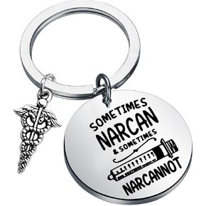 FAADBUK Emergency Physician Gift Healthcare Gifts EMT Gift Emergency Medical Keychain