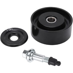 Pulley Idler Kit, Car Air Conditioning Pulley Idle Assembly 88440-0K060 Belt Pulley Idler Set Manual Replacement for HIACE/Hilux/LAND CRUISER