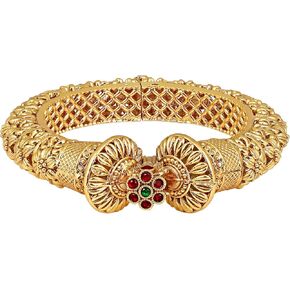 Aheli Exclusive Designer Pair of Bangles for Indian Women Bollywood Ethnic Wedding Party Wear Fashion Jewelry – 2 X 4