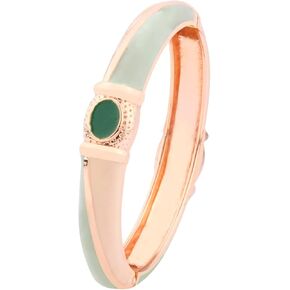 UJOY Vintage Bracelet Colorful Cloisonne Women Hinged Bangles Enameled Bracelets Jewelry Gifts 55A44