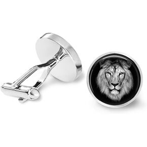 Lion Cufflinks Male Lion Cuff Links