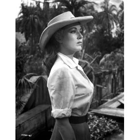 Eleanor Parker on a Hat Photo Print (8 x 10)