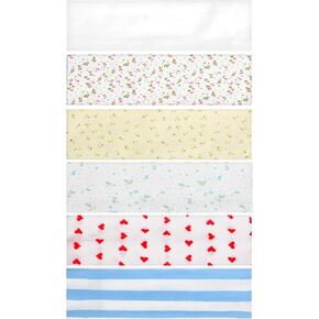 Headbands for Women, 6 Pcs Fashion Floral Women's Headbands Soft Fabric Elastic Hairbands Stretchy Sweatbands Women Non Slip Hair Accessories for Sports Workout Yoga Running Gym