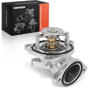 A-Premium Engine Coolant Thermostat Housing Assembly with Gasket Compatible with Dodge Sprinter 2500, Sprinter 3500 & Freightliner Sprinter 2500, Sprinter 3500, 2007 2008 2009, 3.0L