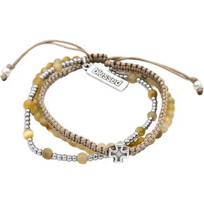My Saint My Hero "Be Still Prayer Bracelet – Handwoven Reminder of Trust, Stillness & Divine Peace - A Reminder To Release All Distractions and Embrace Divine Love