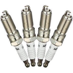 Set of 4 Iridium Spark Plugs XP5363 Compatible with Fiesta C-Max Focus EcoSport Transit Connect Fusion Escape SSV Plug-In Hybrid MKZ Envision 1.6L 2.0L 2.5L L4 Replacement for XP5363 Spark Plug