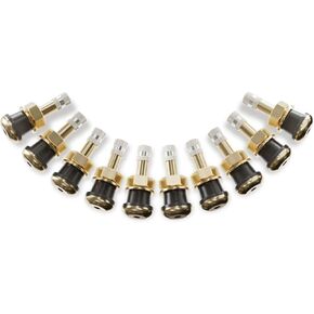 CKAuto TR572 Brass Commercial 3-3/4 Valve Stems for Rim Φ.625" (10 Pack)