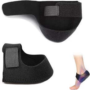 2 PCS Plantar Fasciitis Gel Heel Protectors Adjustable Heel Pads Anti Slip Heel Cups for Heel Pain from Plantar Fasciitis Heel Spur Tendinitis Cracked Heels