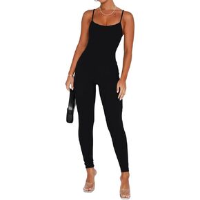 Xuan2XUAN3 نساء معكرونة الحزام bodycon دبابة قطعة واحدة حللا
