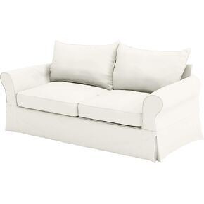 غطاء أريكة القطن (العرض: 81 "- 85" ، وليس 92 ") يناسب أريكة ذراع الراحة في الفخار Pb Barn PB (وليس أريكة كبيرة).
