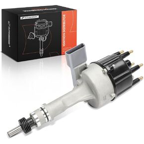 A-Premium Ignition Distributor with Cap and Rotor Compatible with Ford Ranger 1983-1985, Aerostar 1986, Bronco II 1984-1985, 2.8L