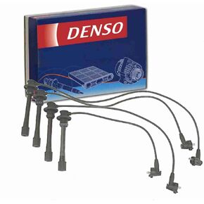 مجموعة سلك قابس Denso Spark متوافقة مع Toyota Tacoma 2.4L 2.7L L4 1995-1997