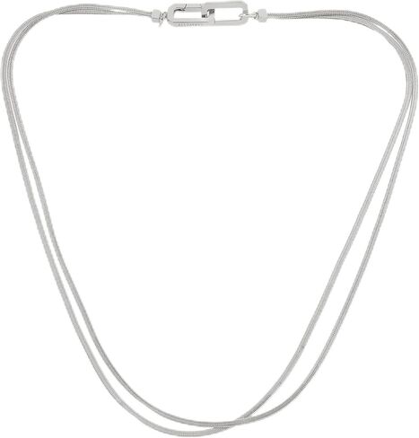 Women's Signature Snake Chain Layered Necklace in Saudi Arabia