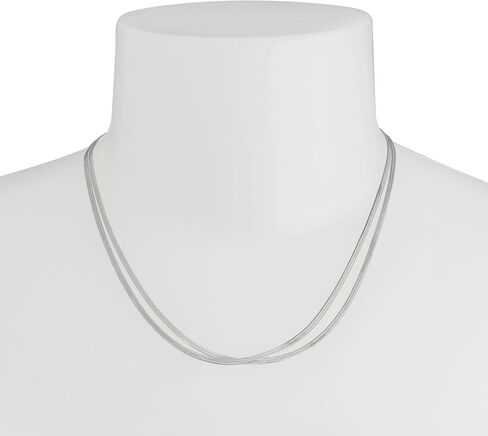 Women's Signature Snake Chain Layered Necklace in Saudi Arabia