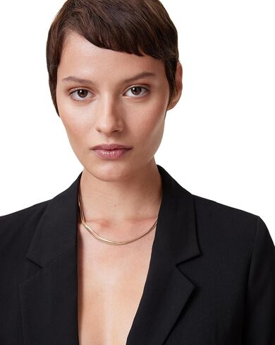 Women's Signature Snake Chain Layered Necklace in Saudi Arabia